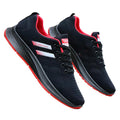 Mesh Casual Sports Shoes Black red