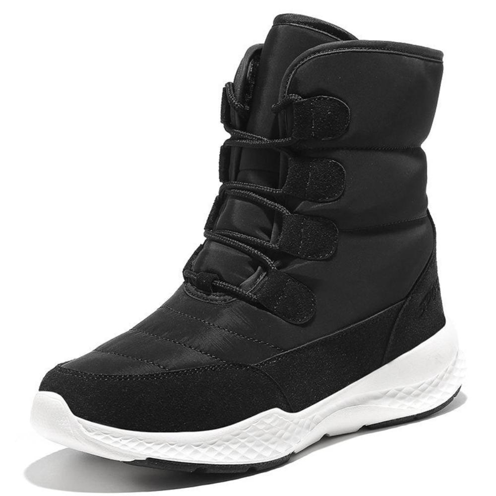 Boots Winter Plush Snow Boot Waterproof Black