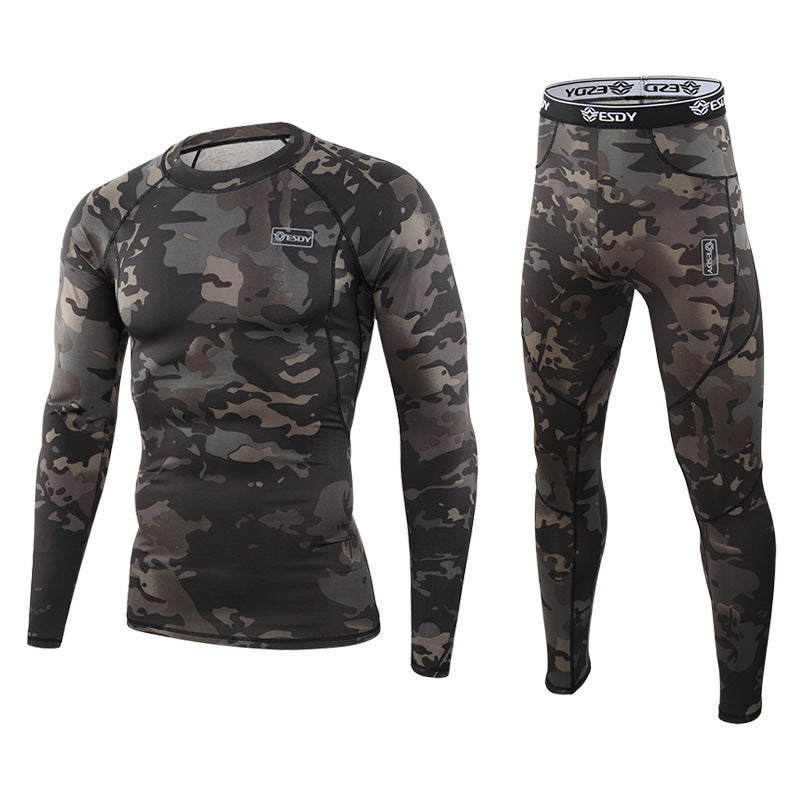 Tactical cycling sports underwear set CamouflageA