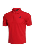 Outdoor Sport Fishing Polo Shirt Red