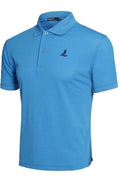 Outdoor Sport Fishing Polo Shirt Sky blue