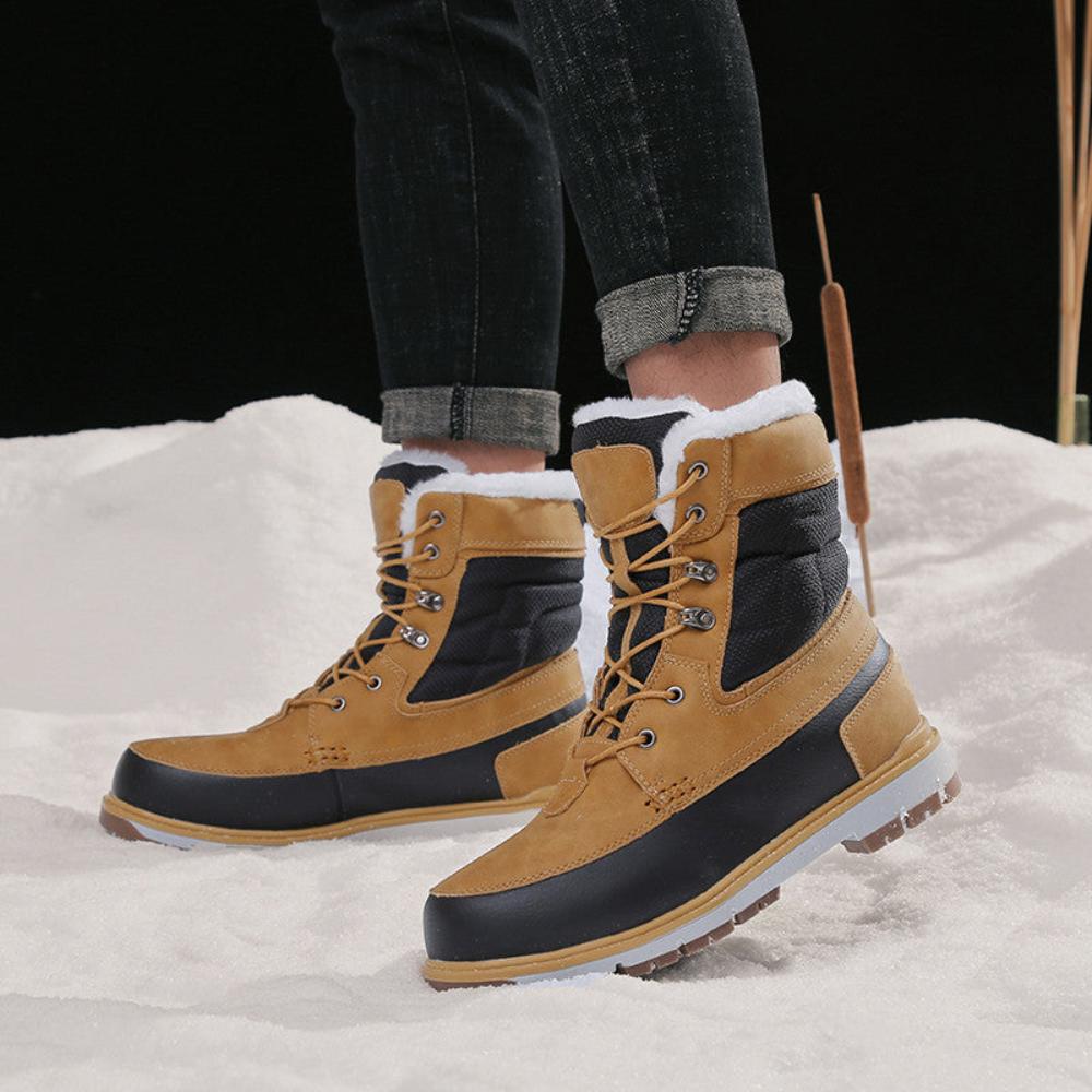 Warm And Velvet Waterproof Non-slip Thick Boots