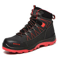 Safety Boots Men Winter Shoes Steel Toe Safety Shoes YD907 red