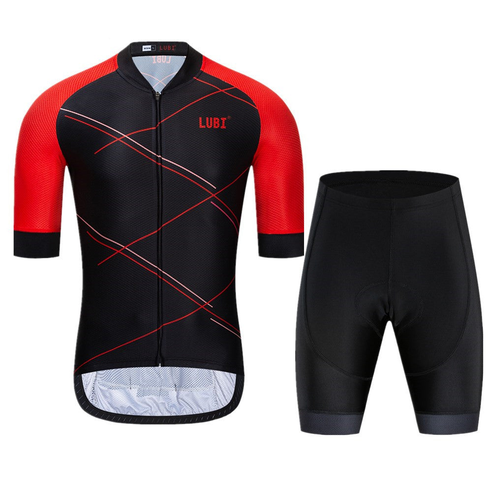 Cycling suit suit road Red A