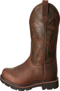 Big Tree Elements Western Cowboy Boot Embroidery Craft Brown