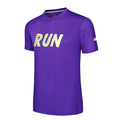 Sports Survetement Men's Sportswear Active Running T Shirts Short Sleeves Quick Dry Training Shirts Men Gym Top Tee Clothing Purple