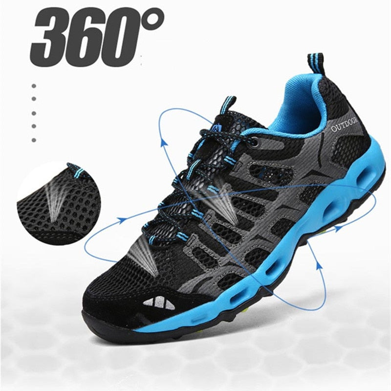 Running Shoes for Men Walking Camping Running Trekking Water Sneakers