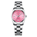 CHENXI Elegant Women Watches Ladies Fashion Luxury Brand Dress Wristwatches Analog Quartz Watch Clock for Woman Bracelet Gift Pink