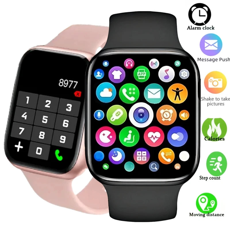 2024 Smart Watches Phone Call Music Player Sport Bracelet Fitness Track Custom Dial Smartwatch Women Men Watch Clock I8 Pro Max