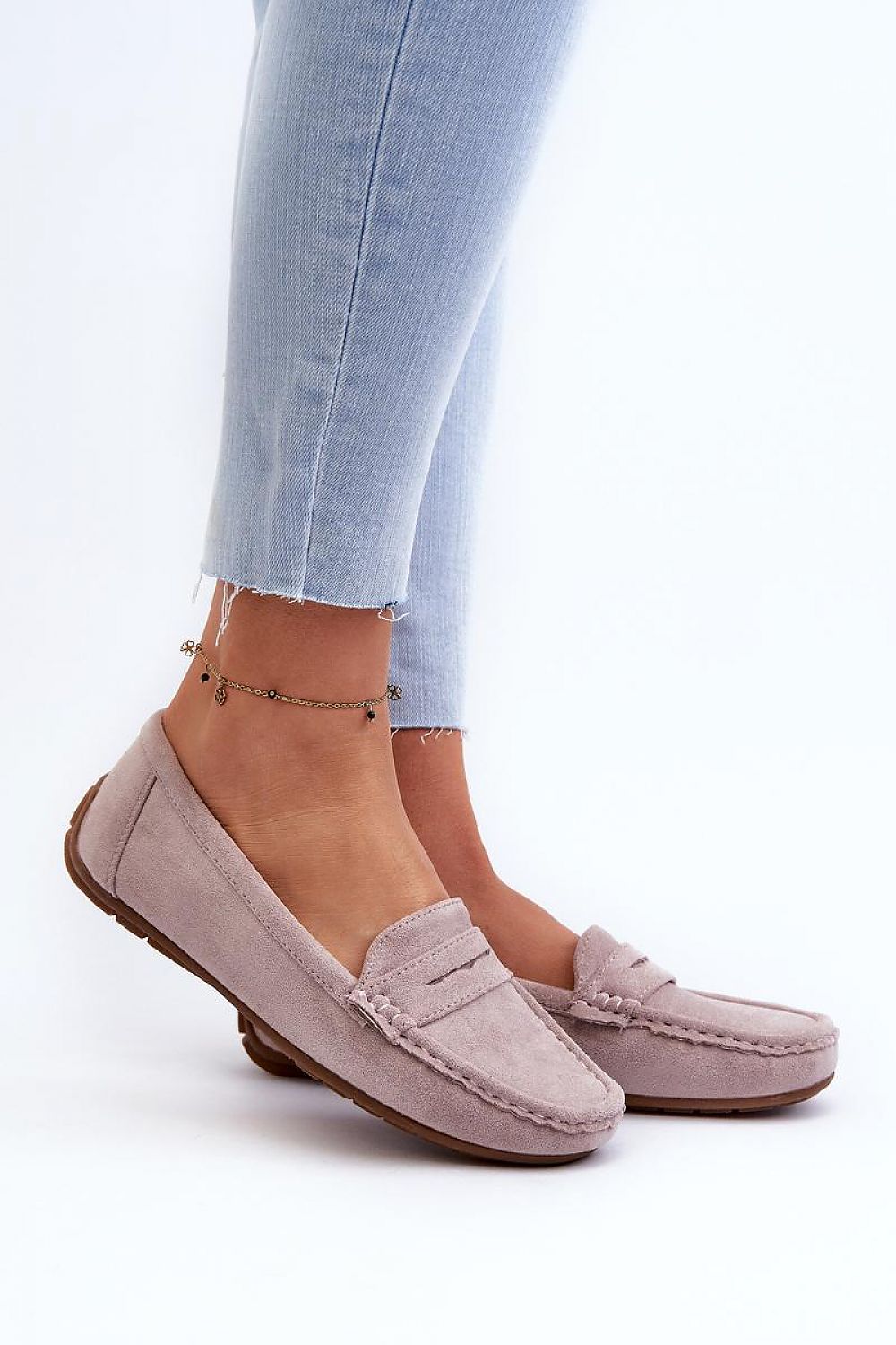 Mocassin Step in style violet