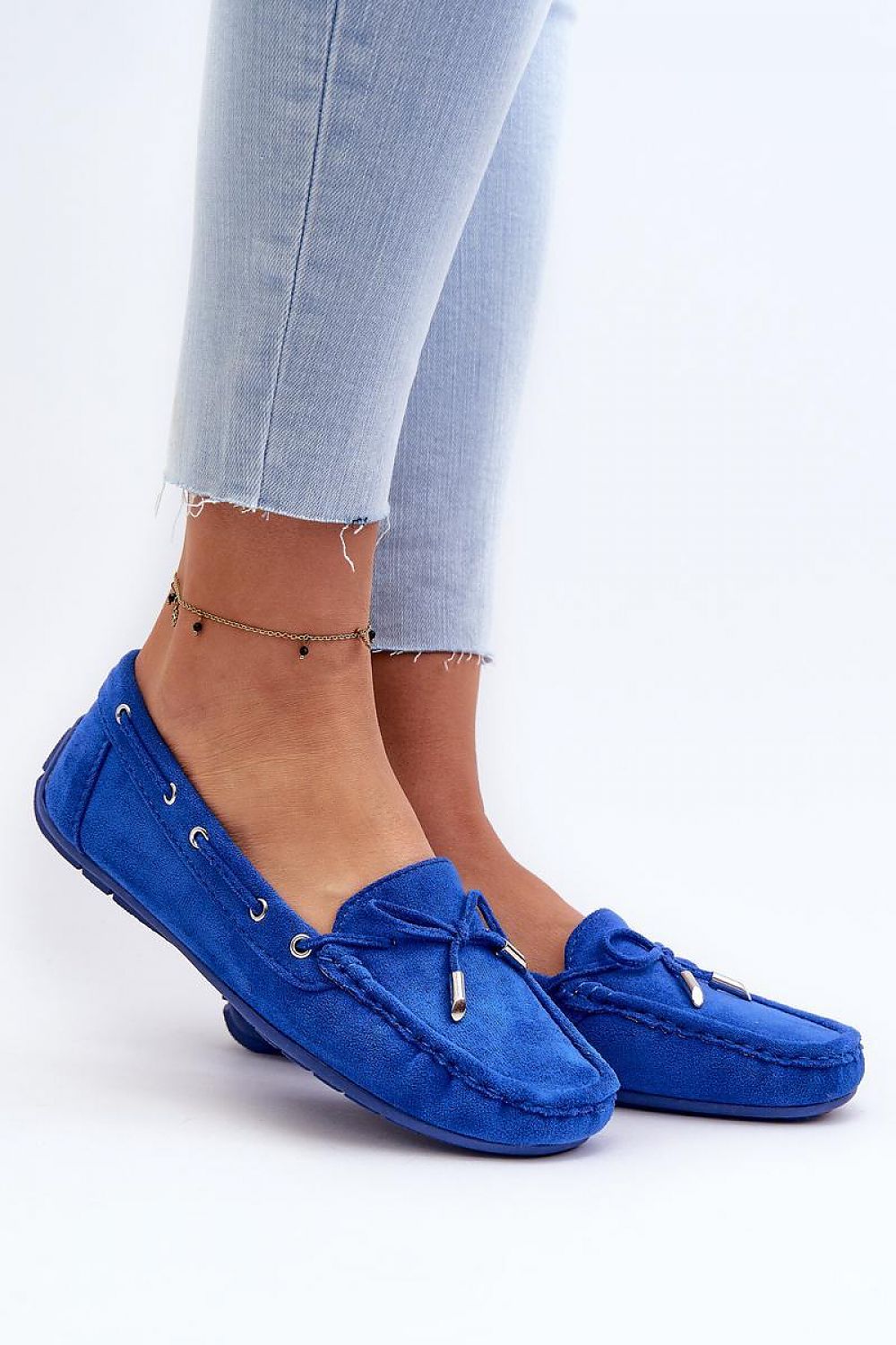 Mocassin Step in style blue