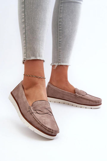 Mocassin Step in style beige