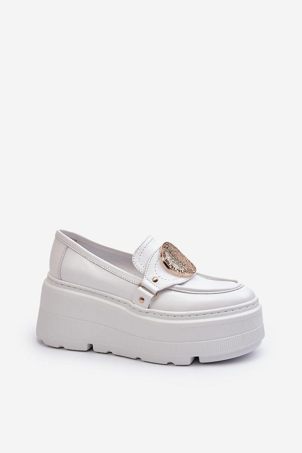 Mocassin Step in style white