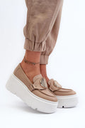 Mocassin Step in style beige