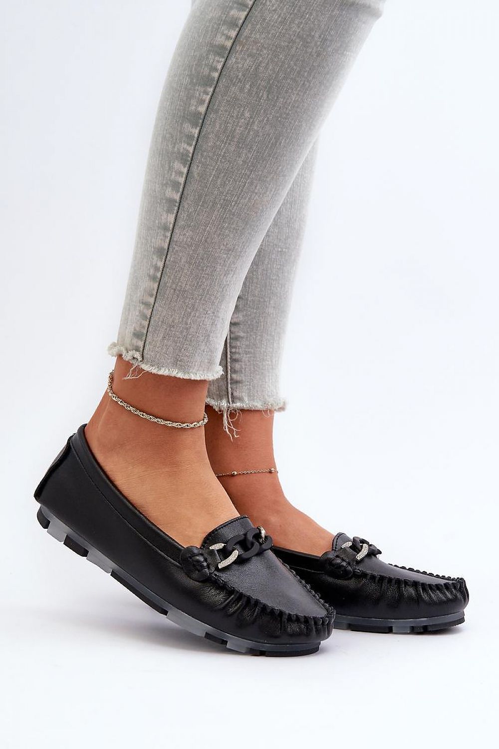 Mocassin Step in style black