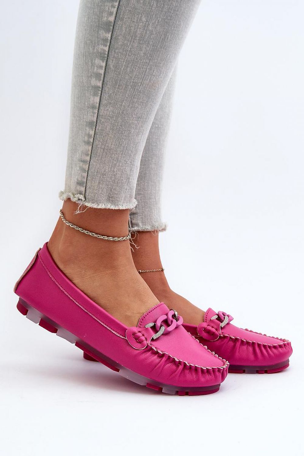 Mocassin Step in style pink 2