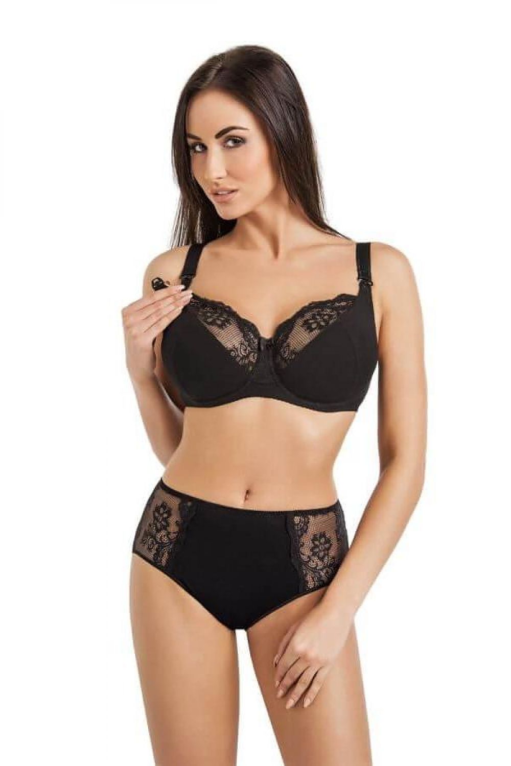 Nursing bra Teyli black