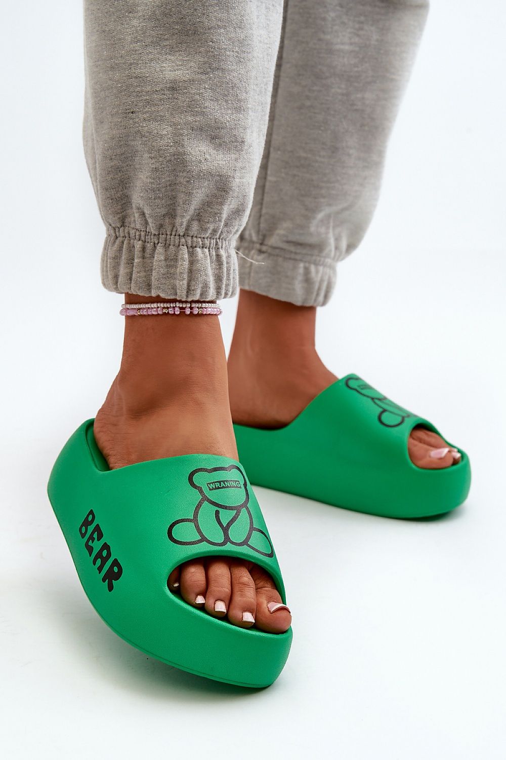 Flip-flops Step in style green