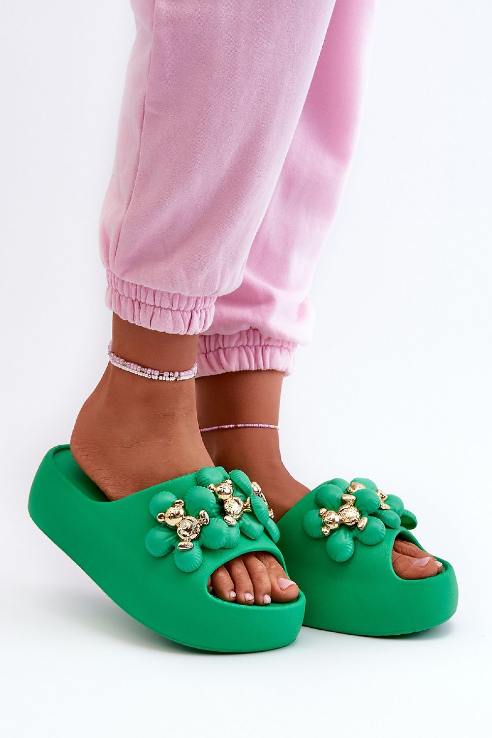 Flip-flops Step in style green 2