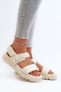 Sandals Step in style beige