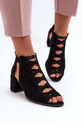 Heel sandals Step in style