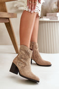 Heel boots Step in style beige