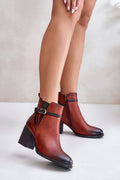 Heel boots Step in style brown 2