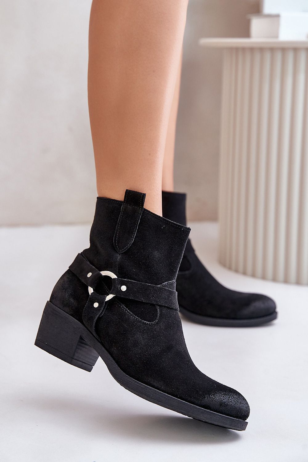 Heel boots Step in style black