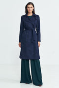 Coat Nife navy blue