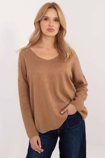 Jumper Italy Moda brown EU one-size-fits-all | US one-size