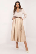 Skirt Italy Moda beige EU one-size-fits-all | US one-size