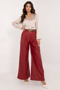 Women trousers Italy Moda red EU one-size-fits-all | US one-size