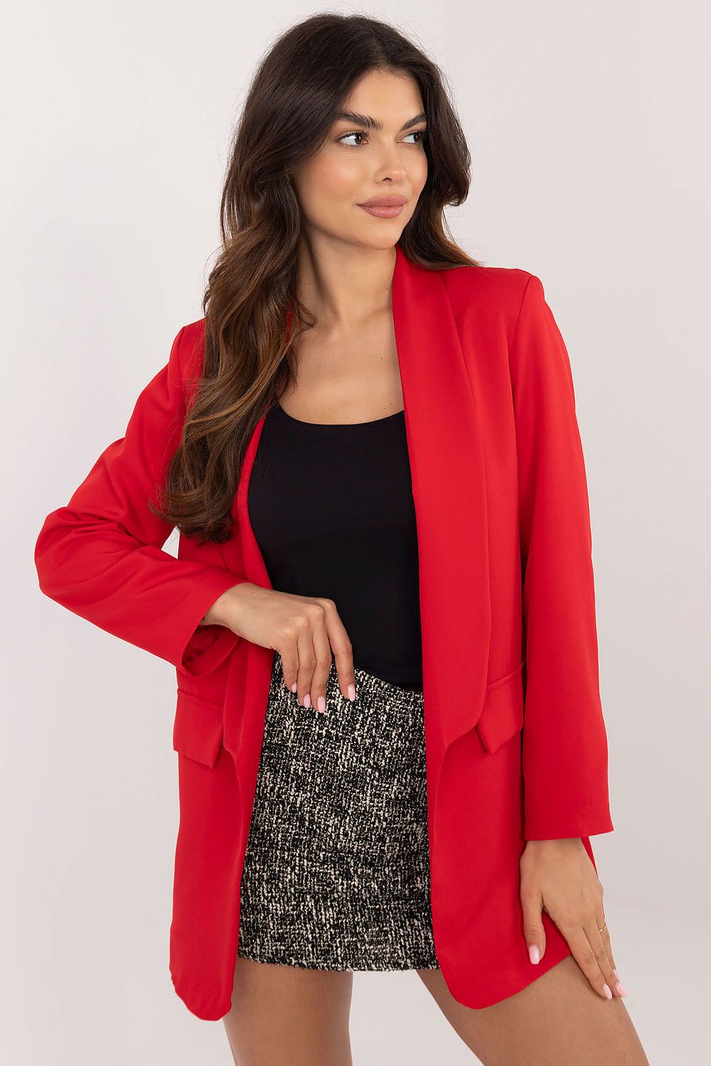 Jacket Italy Moda red EU one-size-fits-all | US one-size