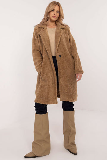 Coat Italy Moda brown EU one-size-fits-all | US one-size