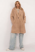 Coat Italy Moda beige 2 EU one-size-fits-all | US one-size