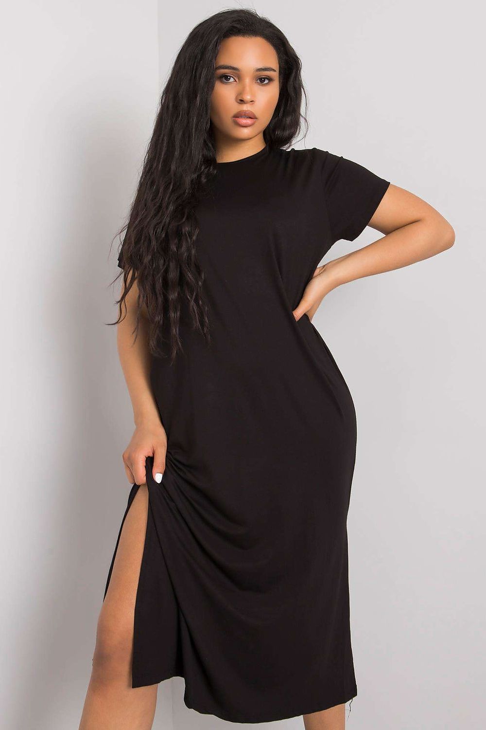 Plus size dress BFG black