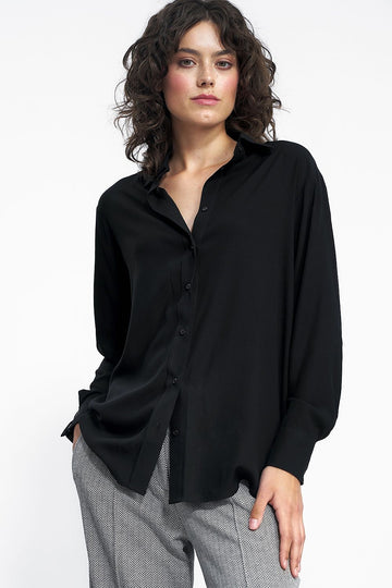 Long sleeve shirt Nife black